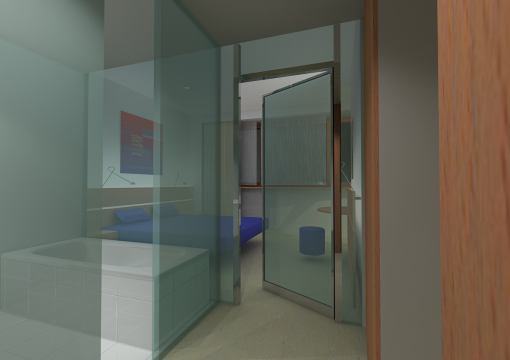 Interiérový dizajn hotelových izieb a apartmánov