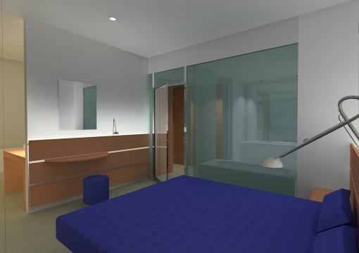 Interiérový dizajn hotelových izieb a apartmánov