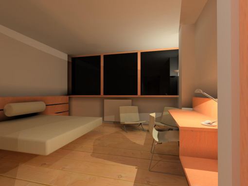 Interiérový dizajn hotelových izieb a apartmánov