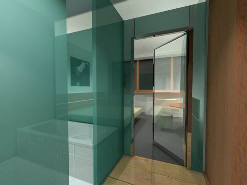 Interiérový dizajn hotelových izieb a apartmánov