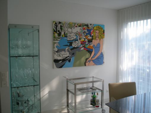 Interiérový dizajn apartmánu H&P, Zurich